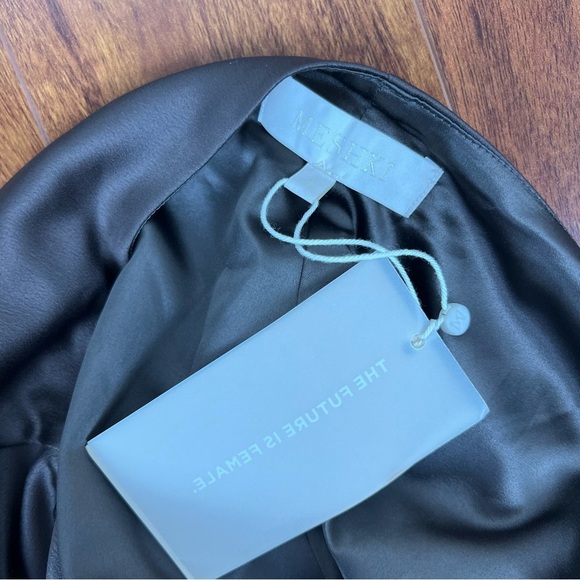 NWT Meshki Kelsey Cowl Neck Romper Brown Size S - Picture 7 of 9